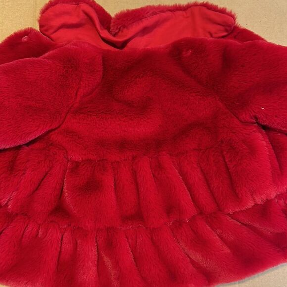 Macy’s First Impressions Toddler Girls Winter Long Sleeve Red 3-6 months - Picture 8 of 9